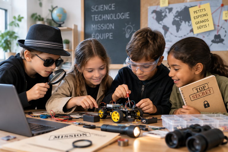 École d’espionnage 🕵️‍♀️🕵️‍♂️